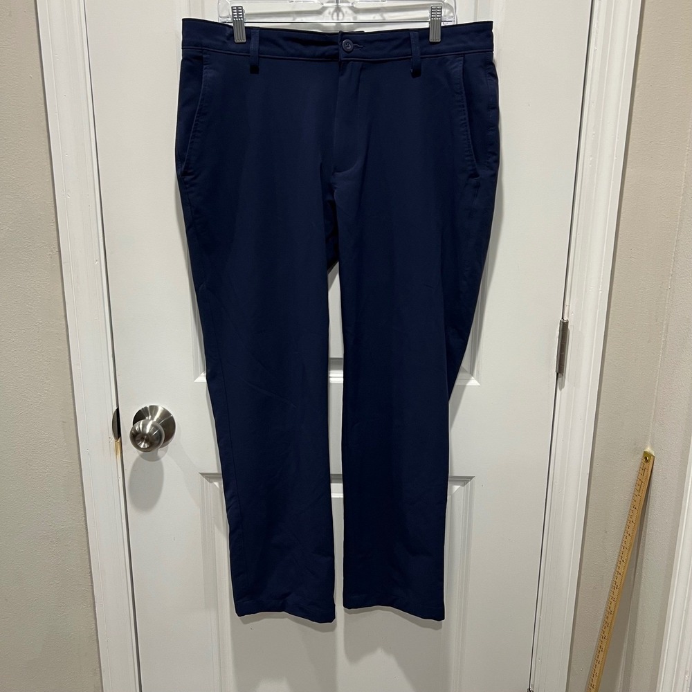 Under Armour Kids Golf Pants Moisture Wicking Navy Blue 36/30